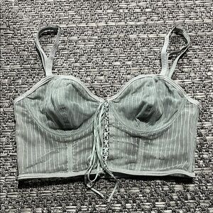 Urban Outfitters | Cropped Lace Bustier Corset